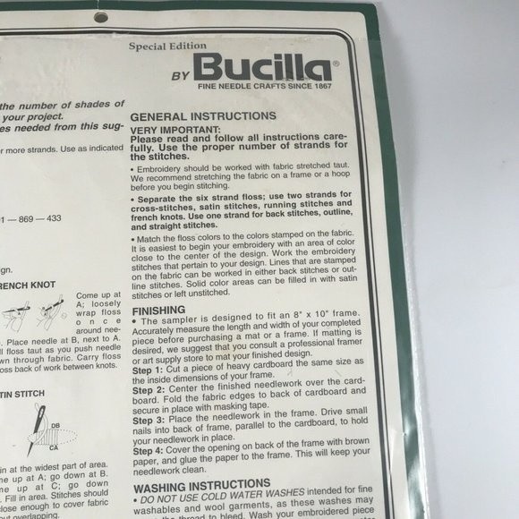 Daisy Kingdom Seasons Greetings Cross Stitch Sampler Bucilla 1992 63452 VTG - Picture 8 of 9